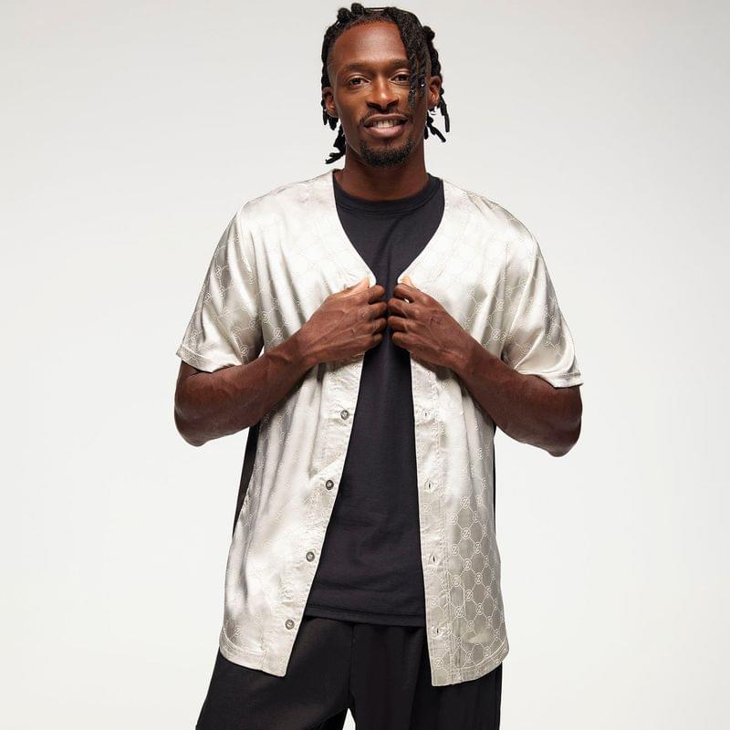 Zumba Runway Baseball Button Up Jersey