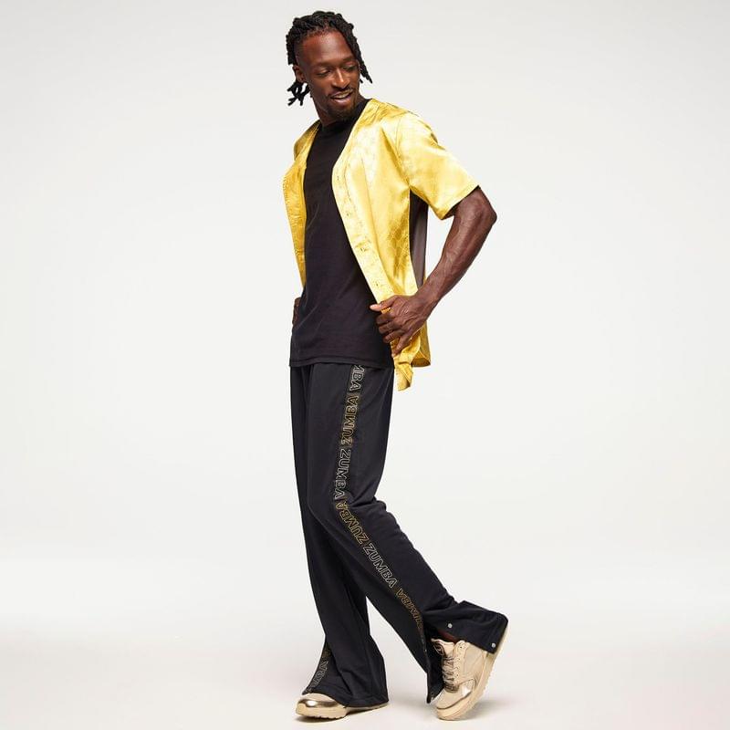 Zumba Runway Baseball Button Up Jersey