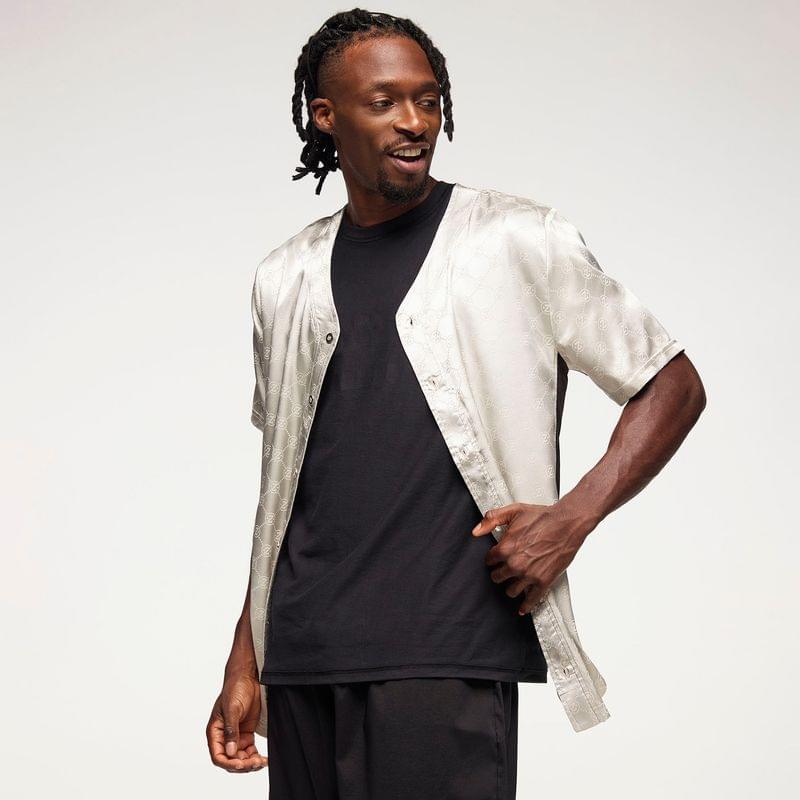 Zumba Runway Baseball Button Up Jersey