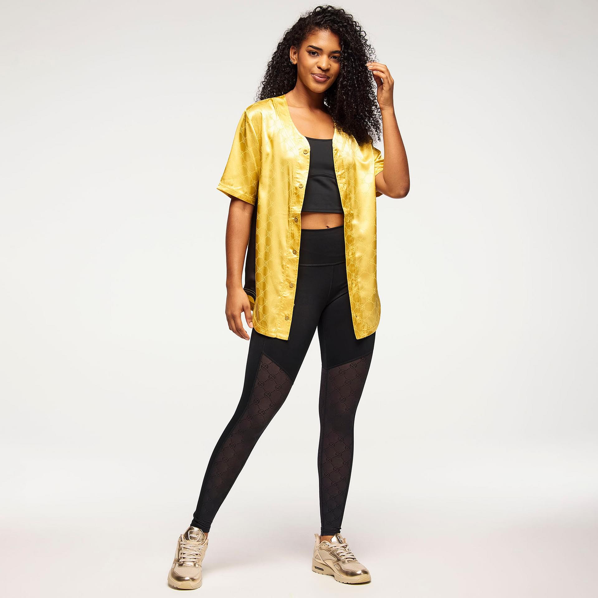 Inspire Your Style with Zumba Women's Baseball Button Up