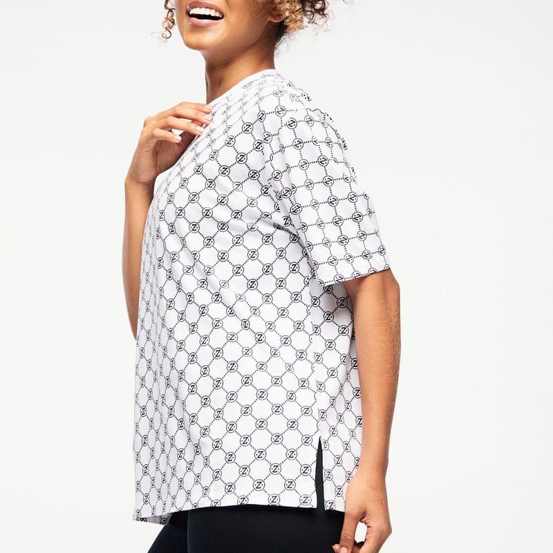 Zumba Runway Boxy Top With Side Slits
