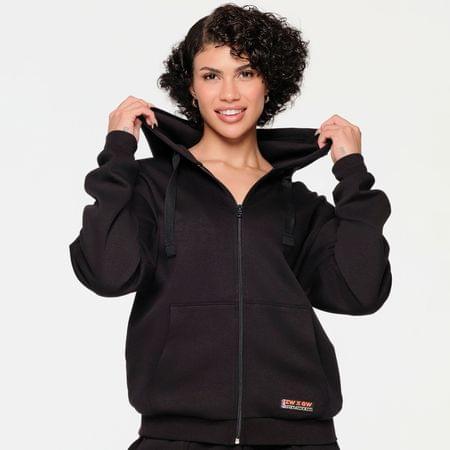 ZW X GW Zip Up Jacket With Oversized Hoodie