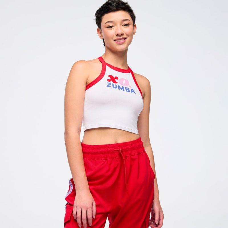 Zumba Love High Neck Crop Cami Tank Zumba® Wear Türkiye