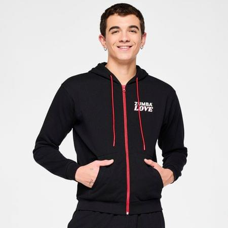 Zumba Love Zip Up Hoodie