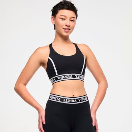 Zumba Haus Scoop Neck Adjustable Bra
