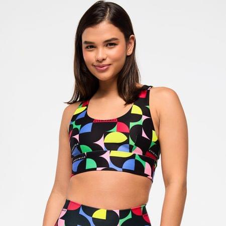 Zumba Haus Racerback Scoop Neck Bra