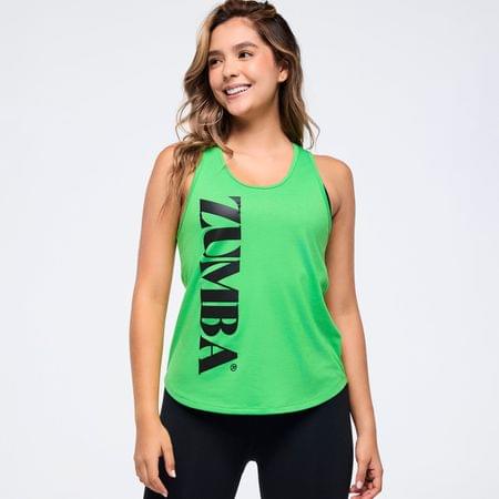 Zumba Haus Easy Racerback - Green