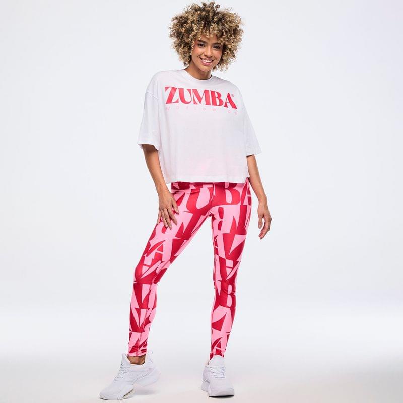 Zumba Haus Oversized Boxy Crop Top