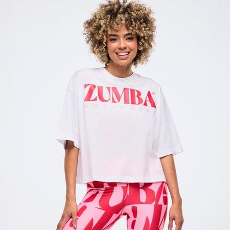 Zumba Haus Oversized Boxy Crop Top