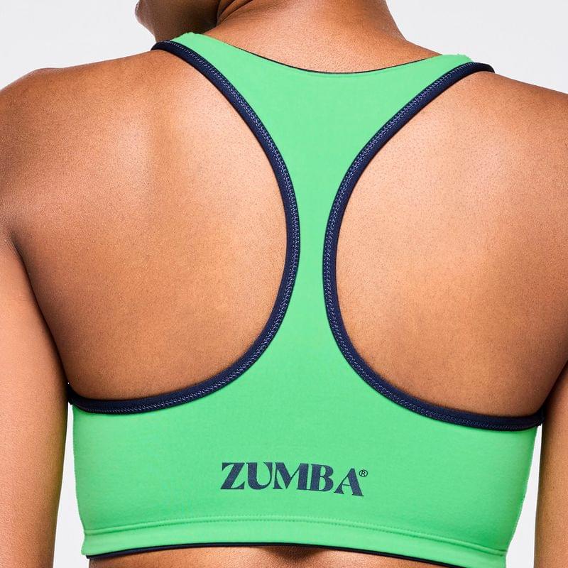 Zumba Out Loud Reversible Racerback Bra