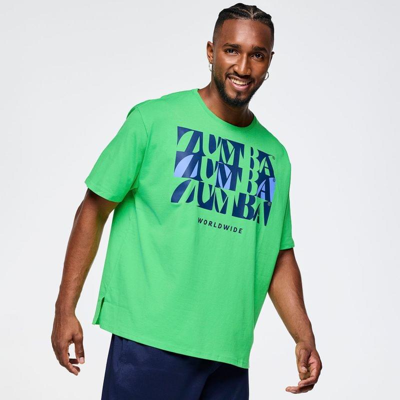 Zumba Out Loud Boxy Top With Side Slits