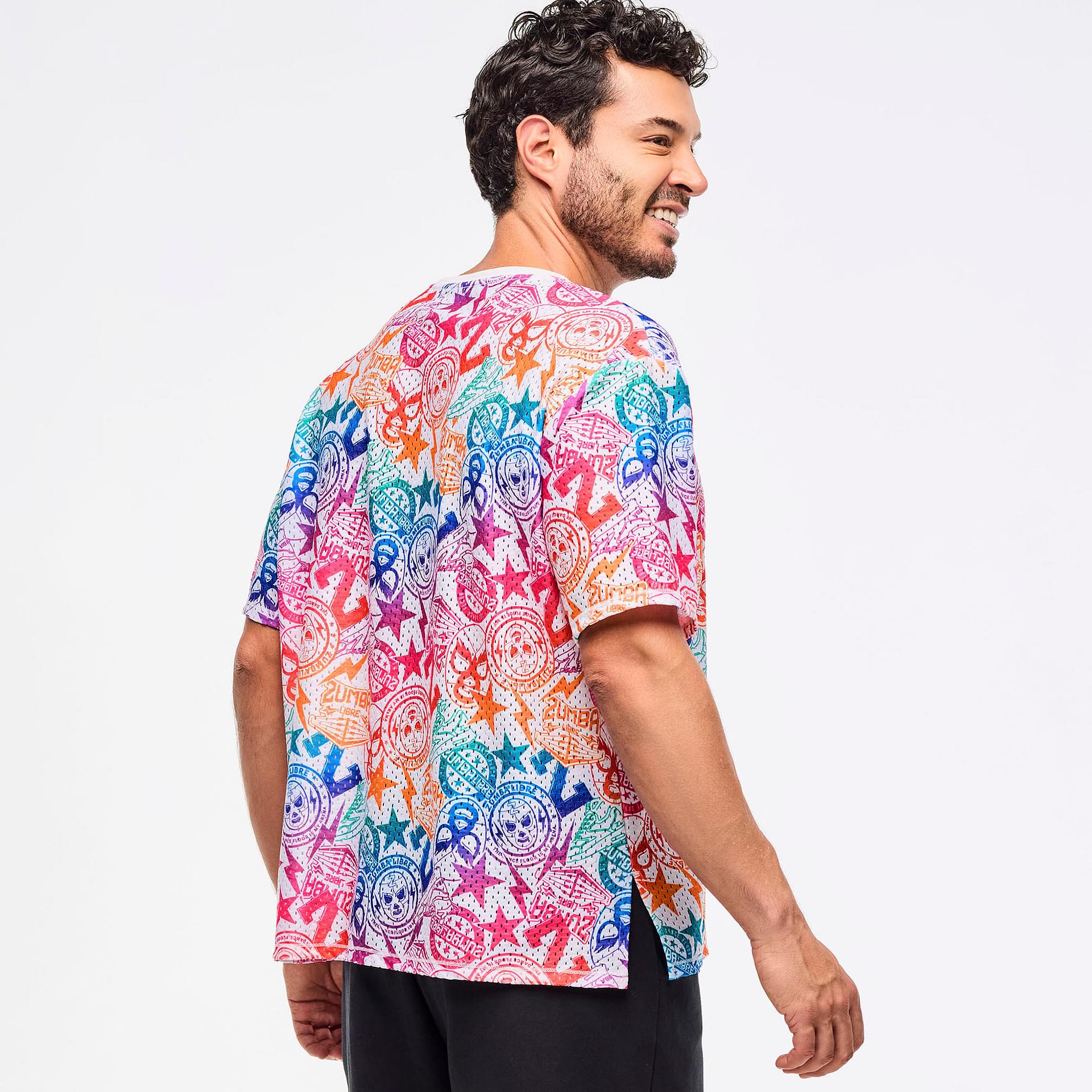 ヒップホップ/ラップ WESTSIDE SLIM Inspire Your Workout with the Zumba Boxy Mesh Top