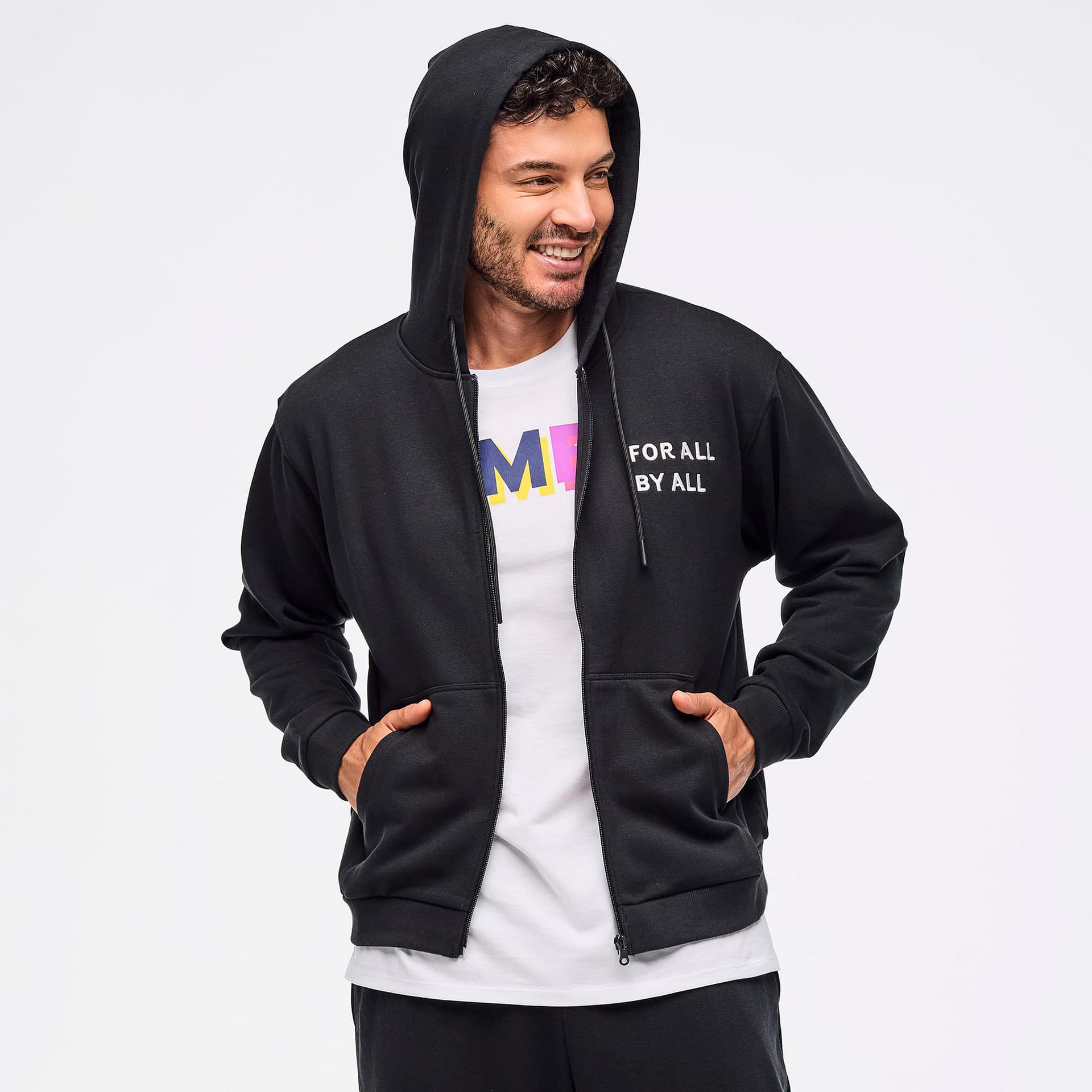 ZUMBA フーディ 新品 Inspire Your Moves with the Zumba Multicolor Zip-Up Hoodie