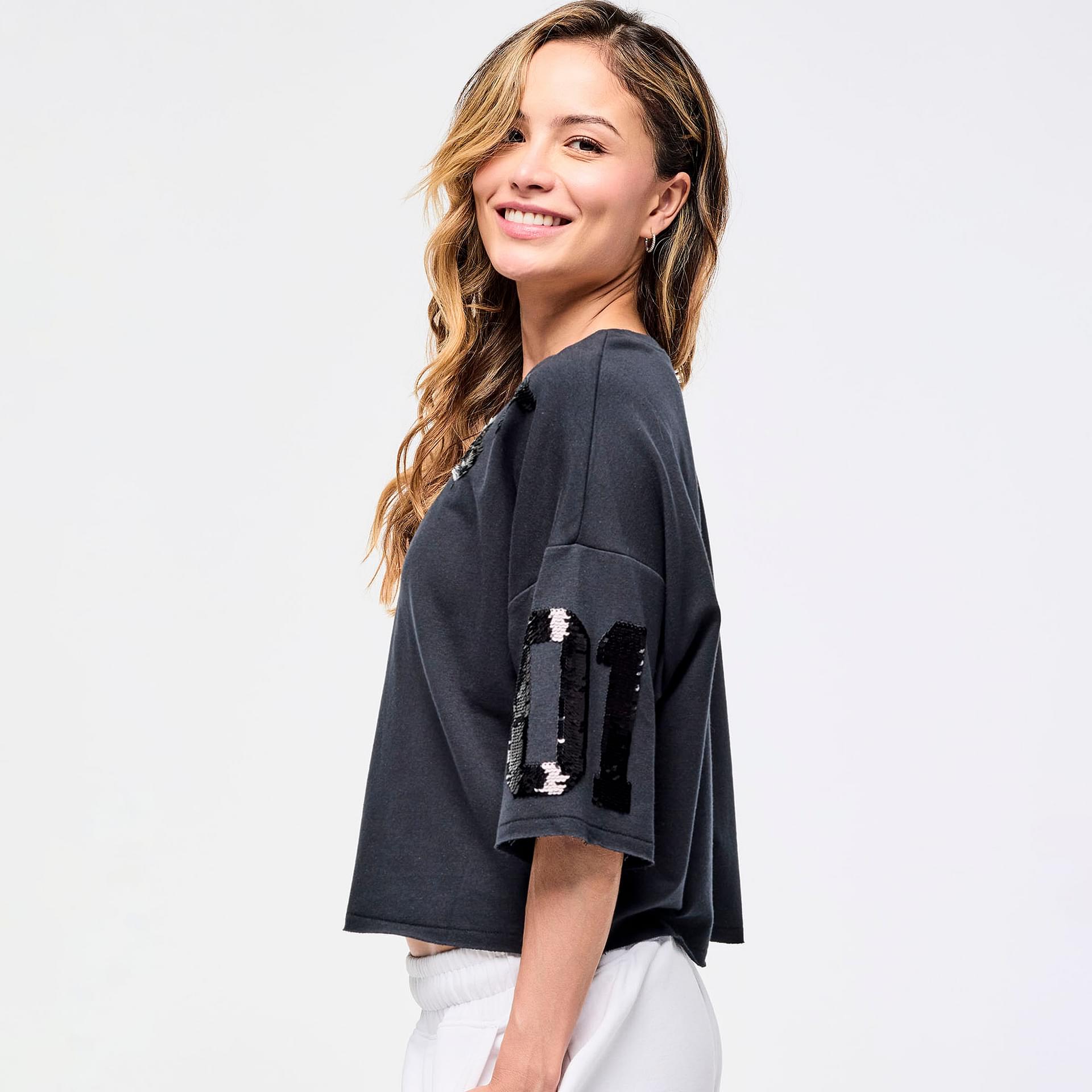 Inspire Your Dance Journey with the Zumba Sparkle Boxy Crop