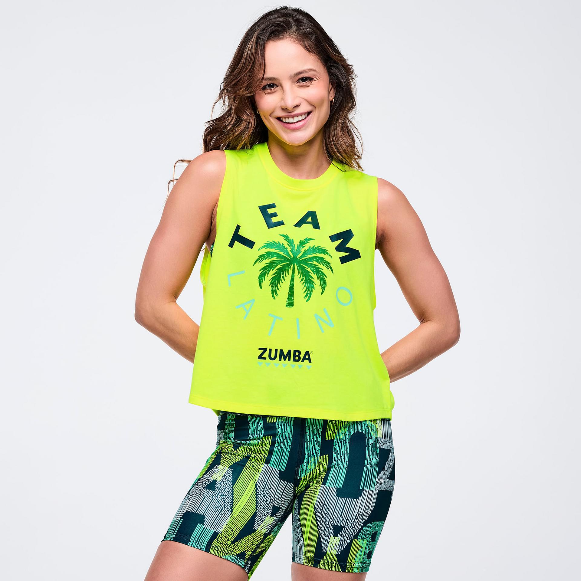 Latin Movement Loose Muscle Tank