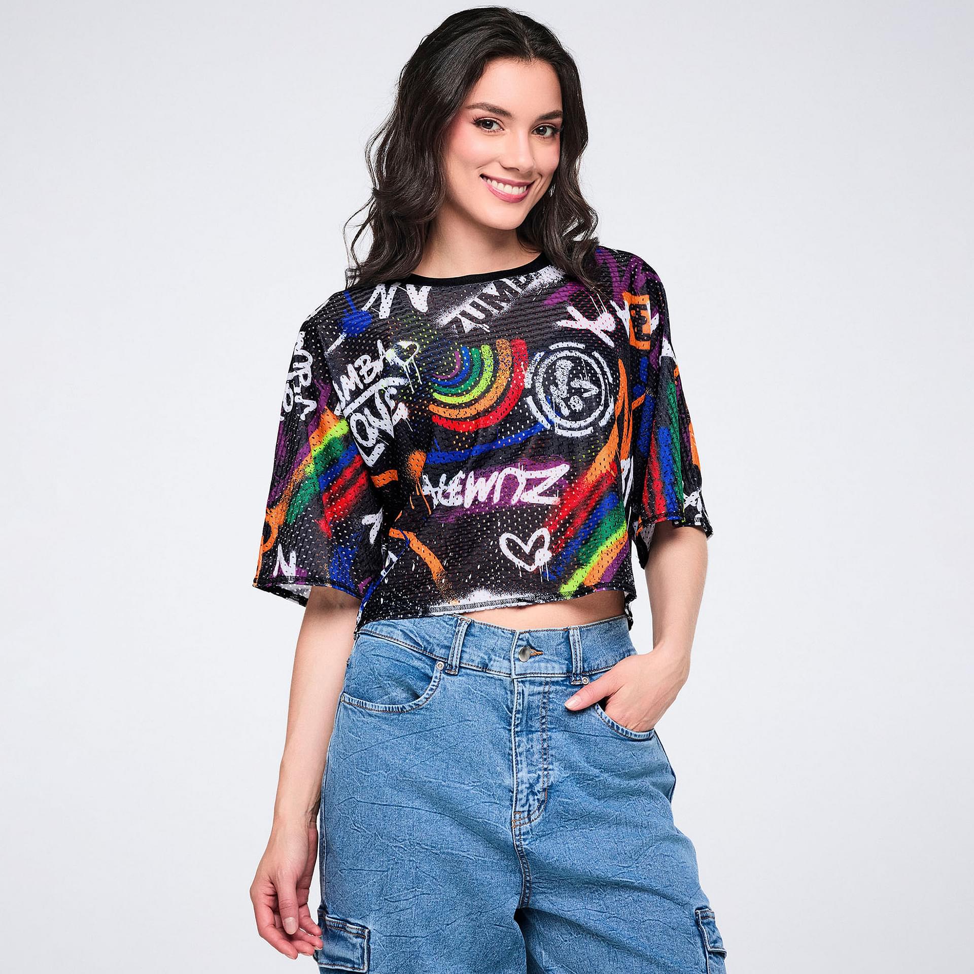 Pride Boxy Dolman Crop Top