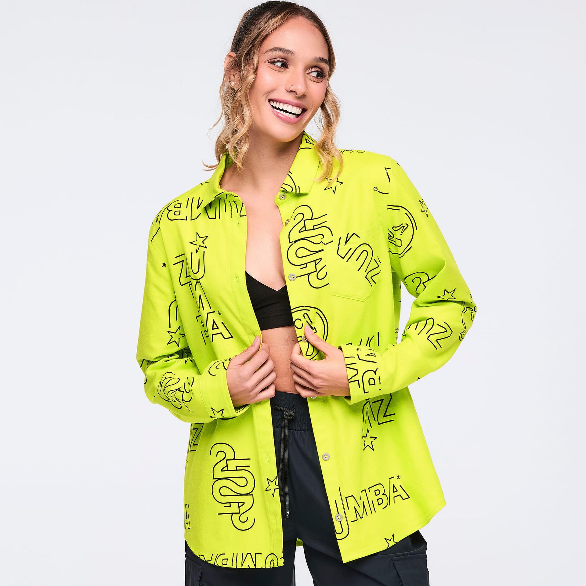 Zumba 25 Button Down