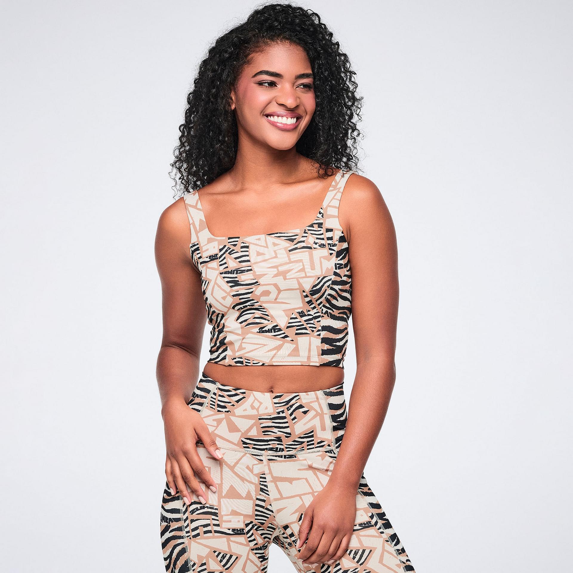 Wildbeat Crop Tank With Shelf Bra