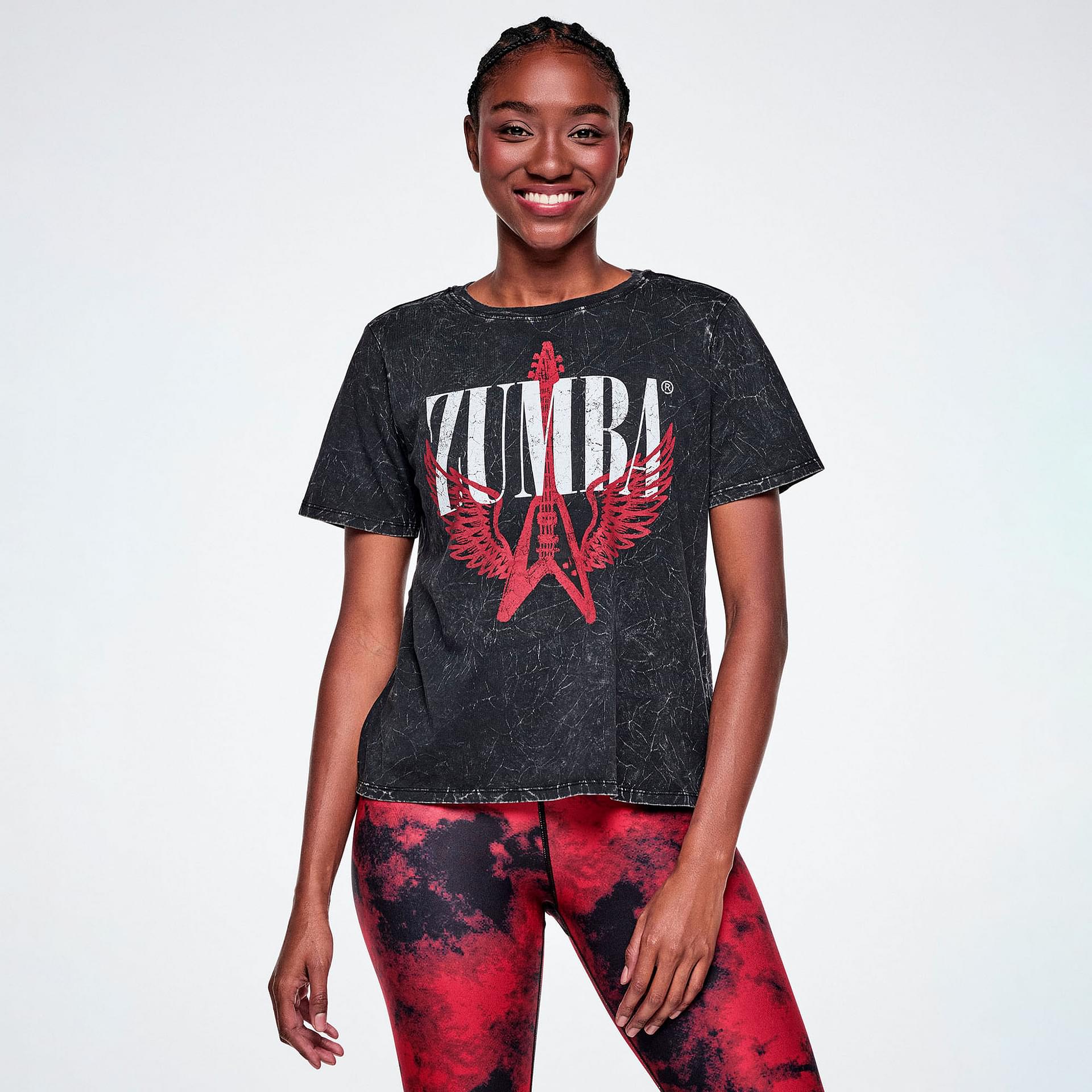 Rock 'n' Roll Loose Crew Neck Tee
