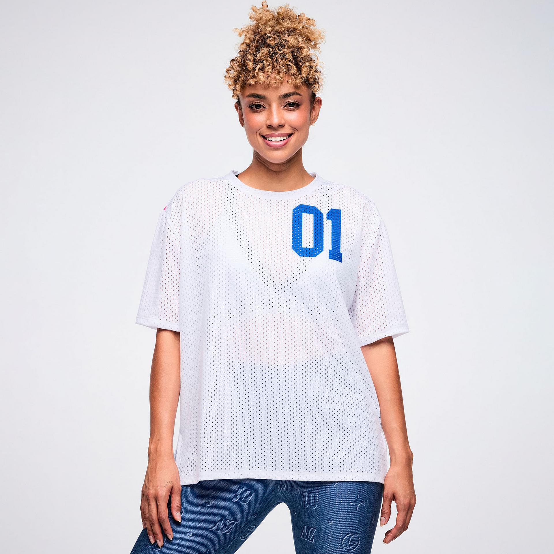 Dale-Z Mesh Boxy Top