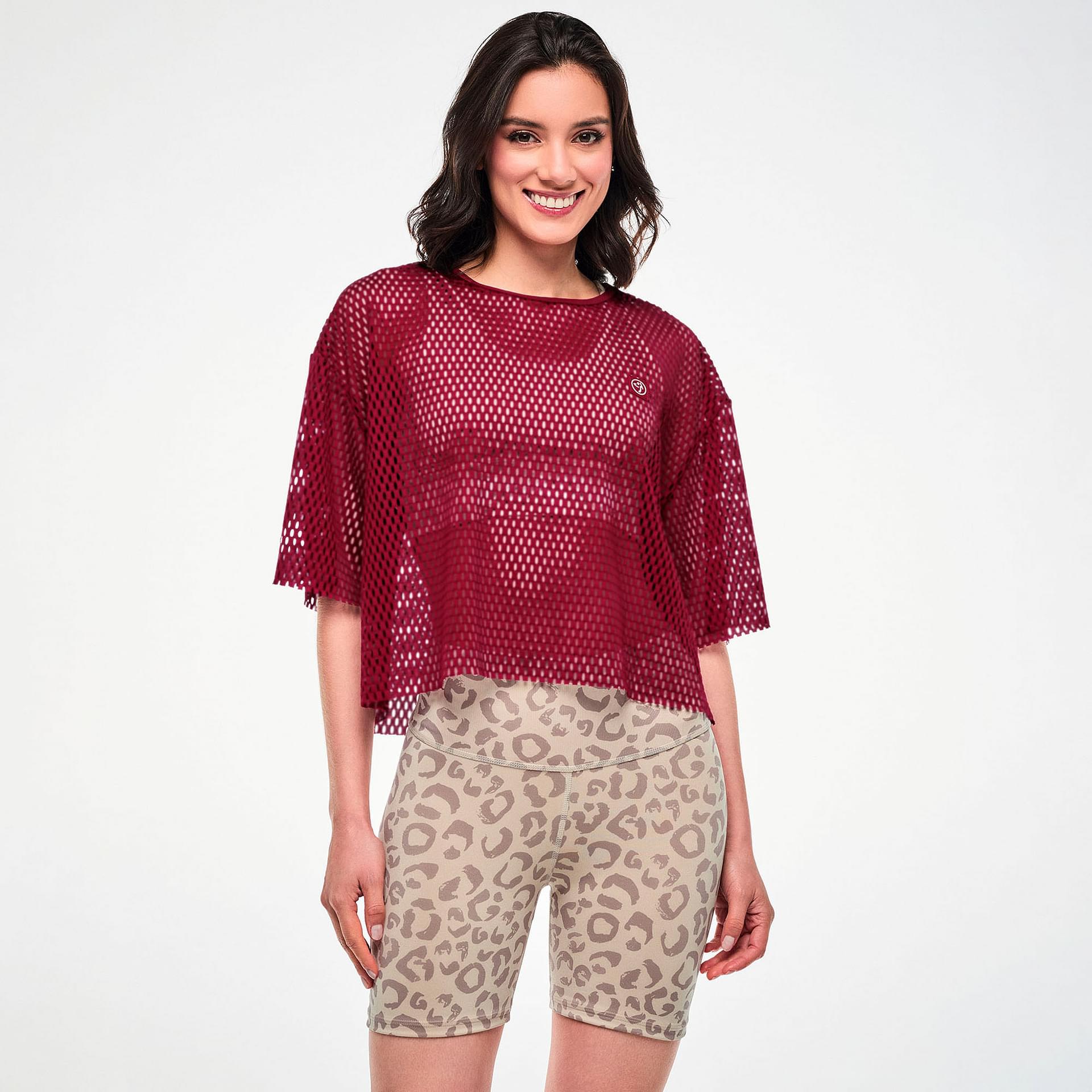Zumba Mesh Crop Top