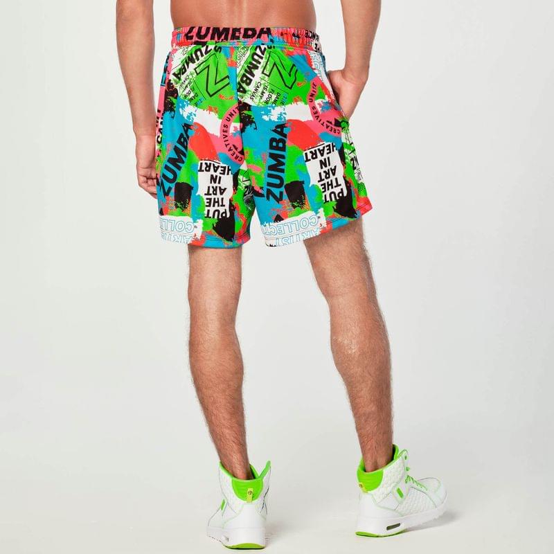 Free To Create Mesh Shorts