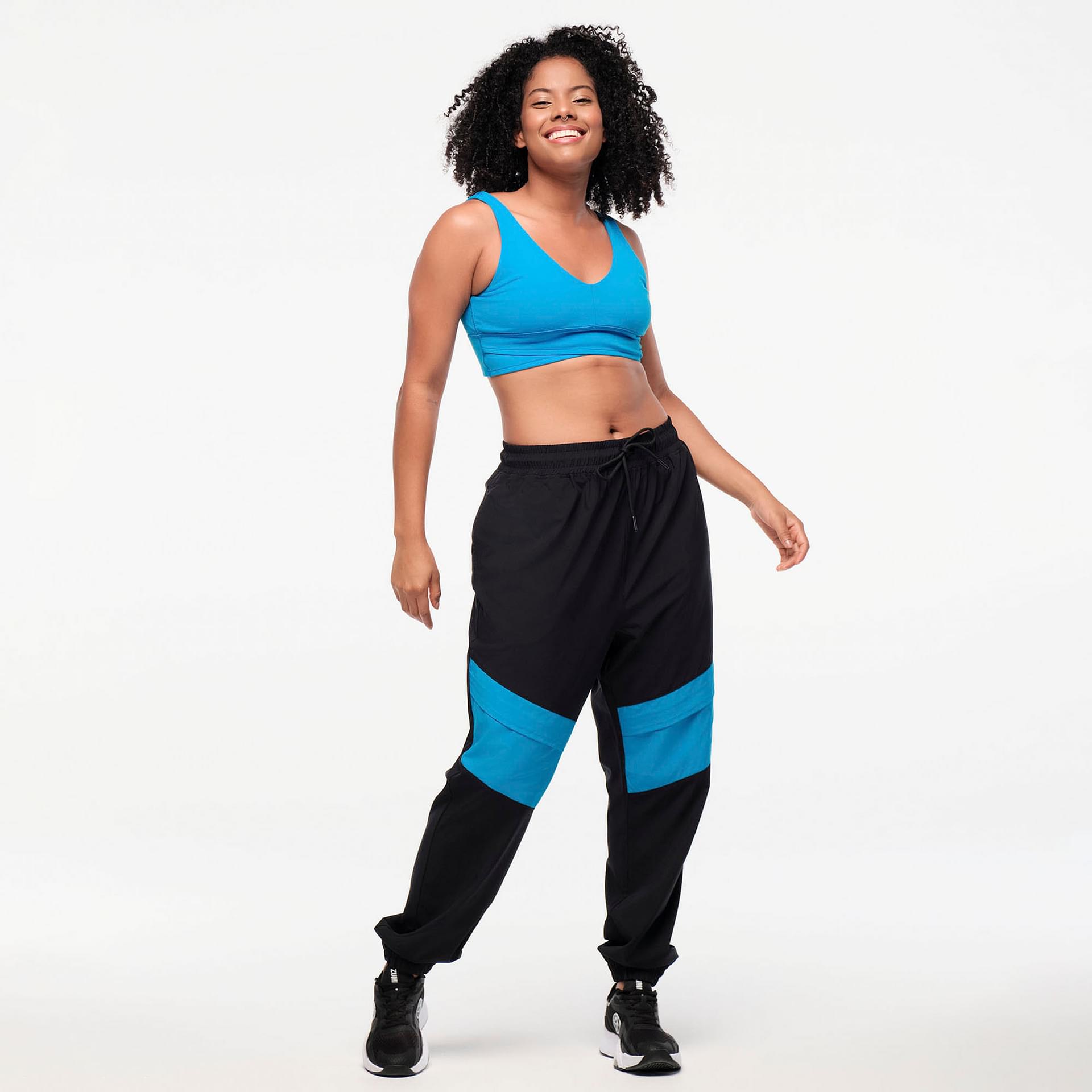 新作♪Zumbaユニセックス Zumba Explore Men's Track Pants With Zumba Explore Men's Track Pants With Inserts. - Bold Black