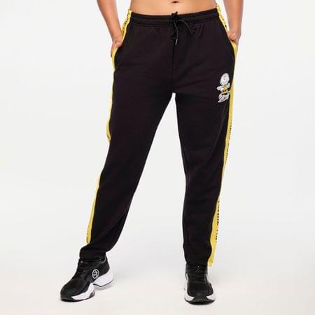 Zumba X Peanuts Men's Knit Jogger With Side Inserts