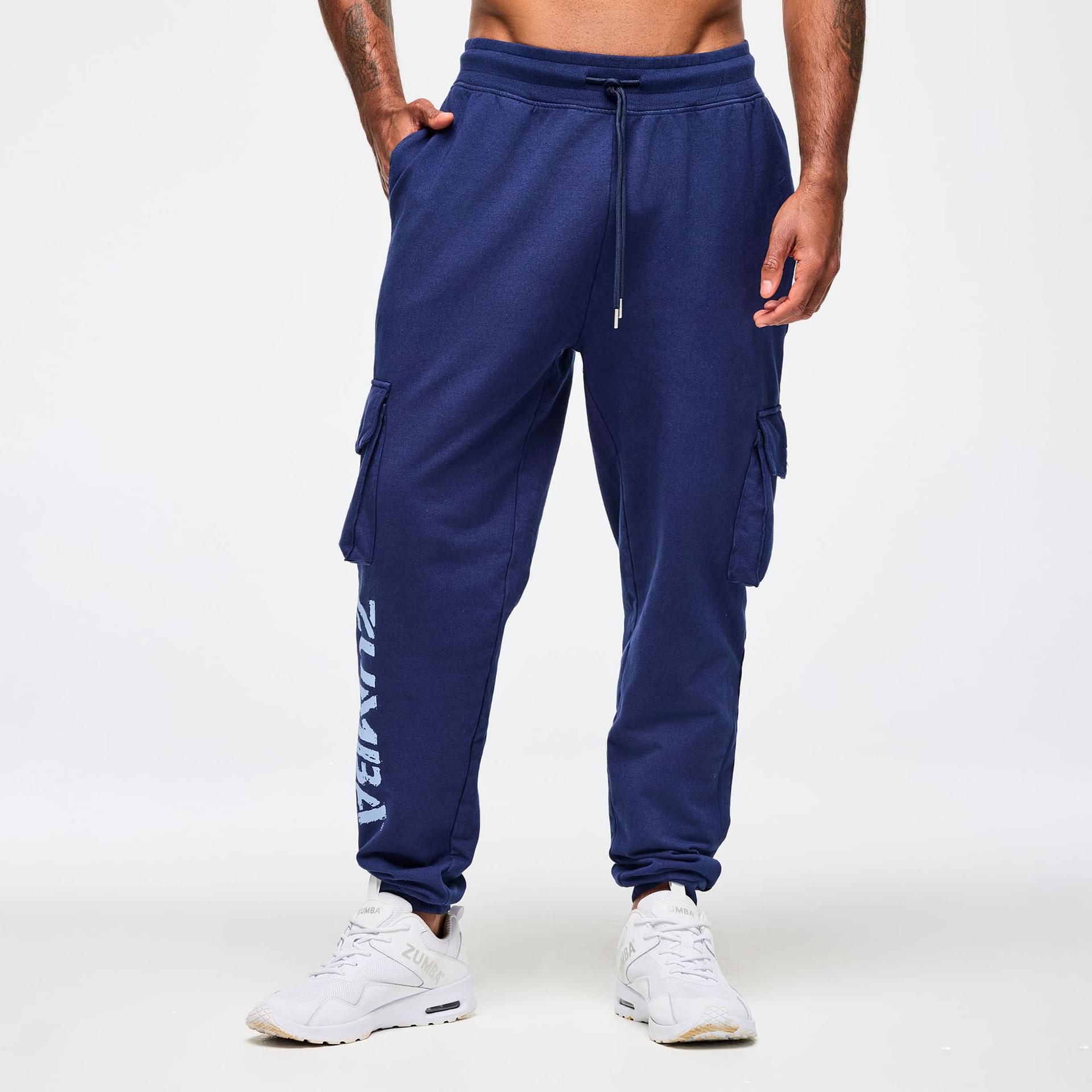 Inspiring Men's Knit Denim Cargo Pants - Comfort Meets Style