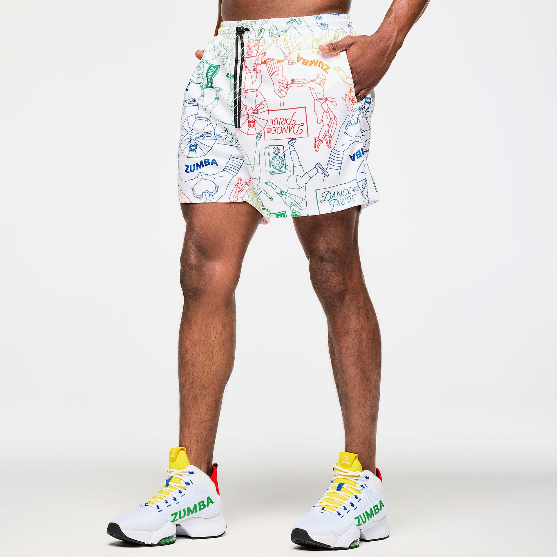 Zumba Men's Mesh Shorts