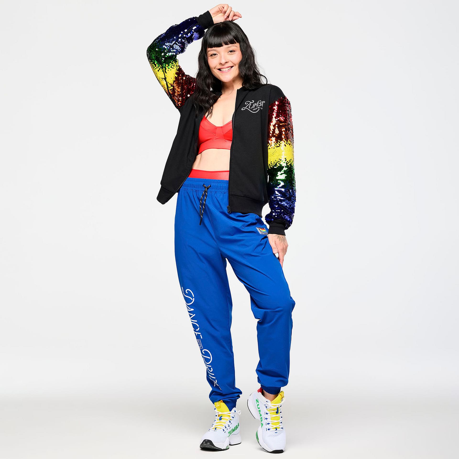 【ZUMBA】Prep Woven Track Pants Zumba Prep Woven Track Pants – Zumba Wear | STRONG iD