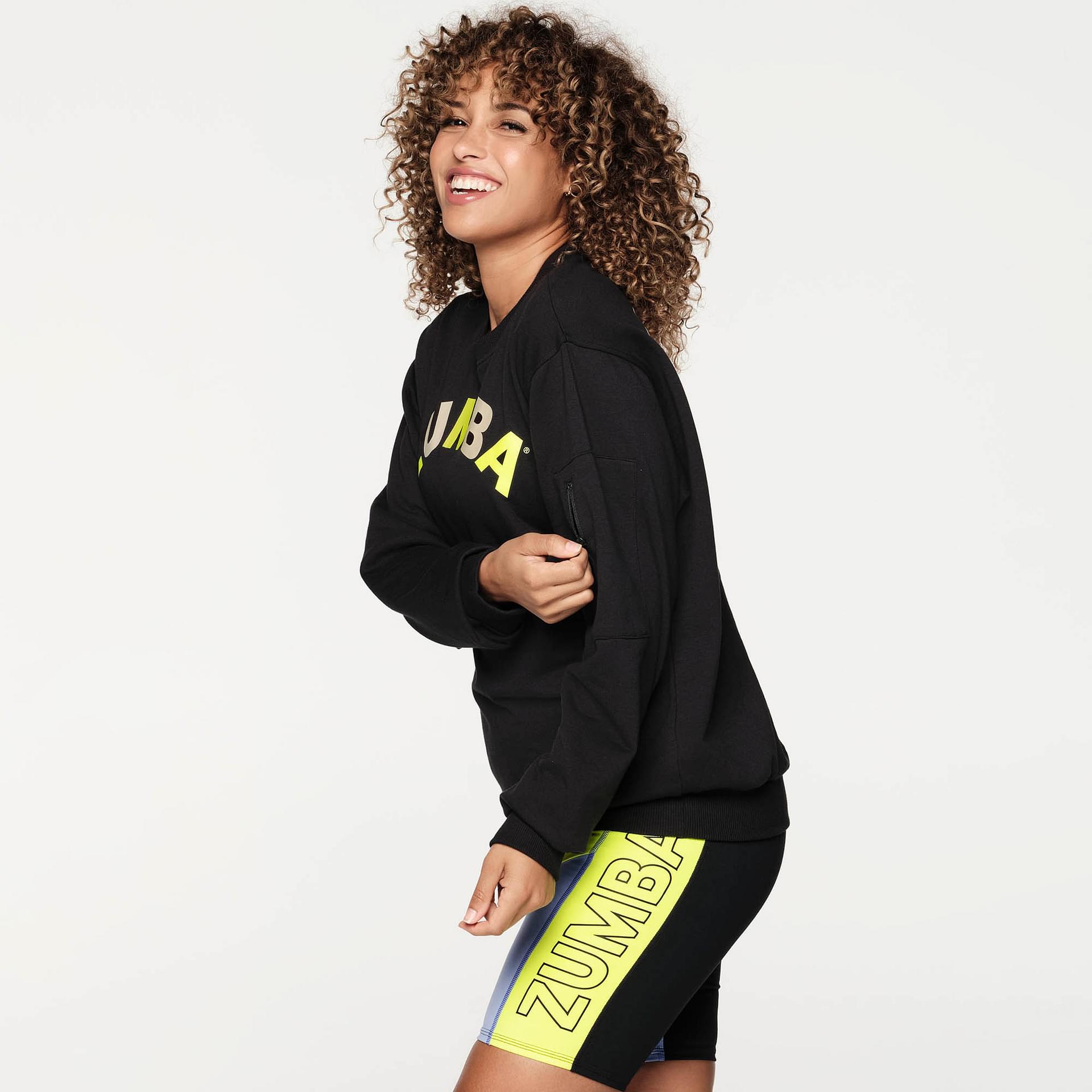 2〜4日でお届け!Zumba Miami Pullover Sweatshirt Zumba Wear Europe - Zumba Miami Men's Pullover Sweatshirt