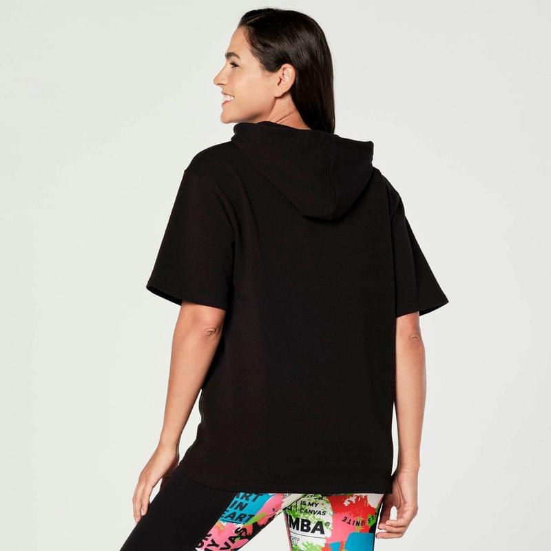 Zumba Since 2001 Short Sleeve Hoodie