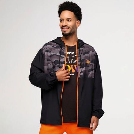 Zumba Explore Men's Hooded Windbreaker Jacket