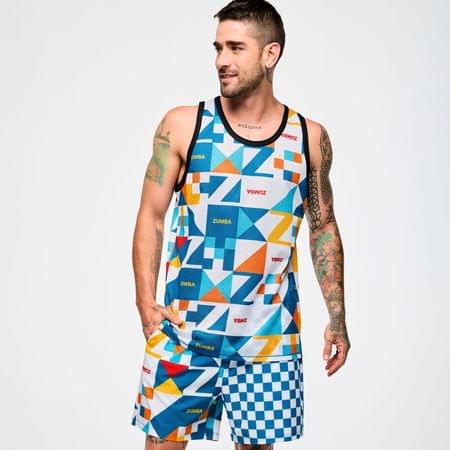 Zumba Rays Men's Basketball Tank