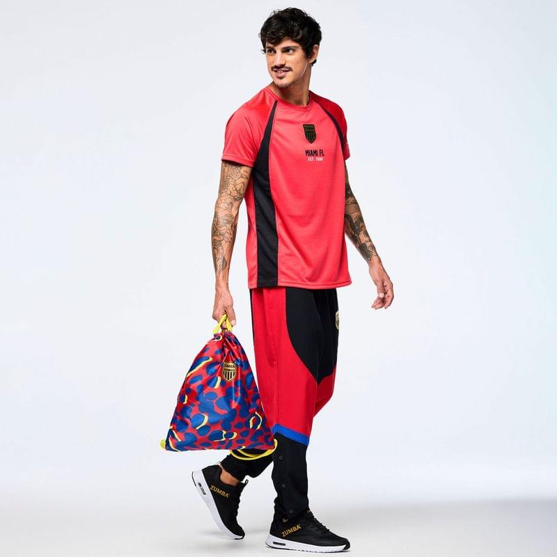 Men's Raglan Crew Neck With Shoulder Inserts