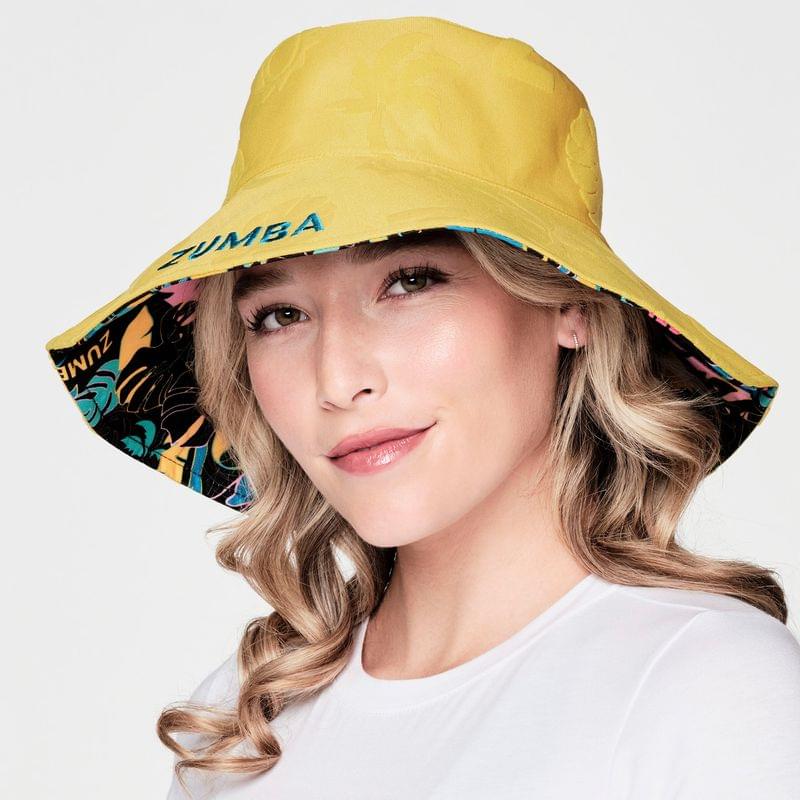 Zumba Palm Party Reversible Bucket Hat