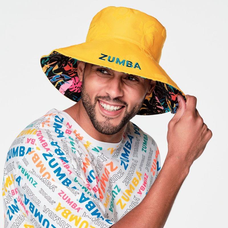 Zumba Palm Party Reversible Bucket Hat