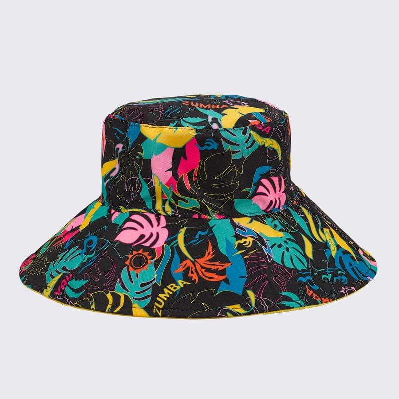 Zumba Palm Party Reversible Bucket Hat
