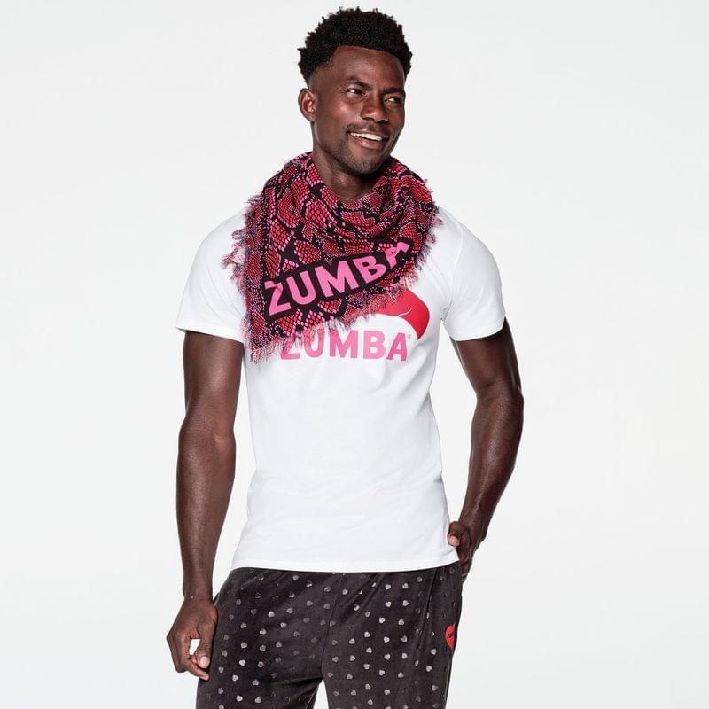 Zumba Love Snakeskin Scarf