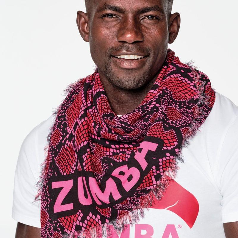Zumba Love Snakeskin Scarf