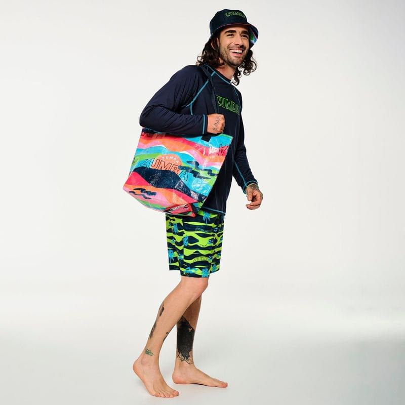 Zumba Sun And Swim Tote Bag
