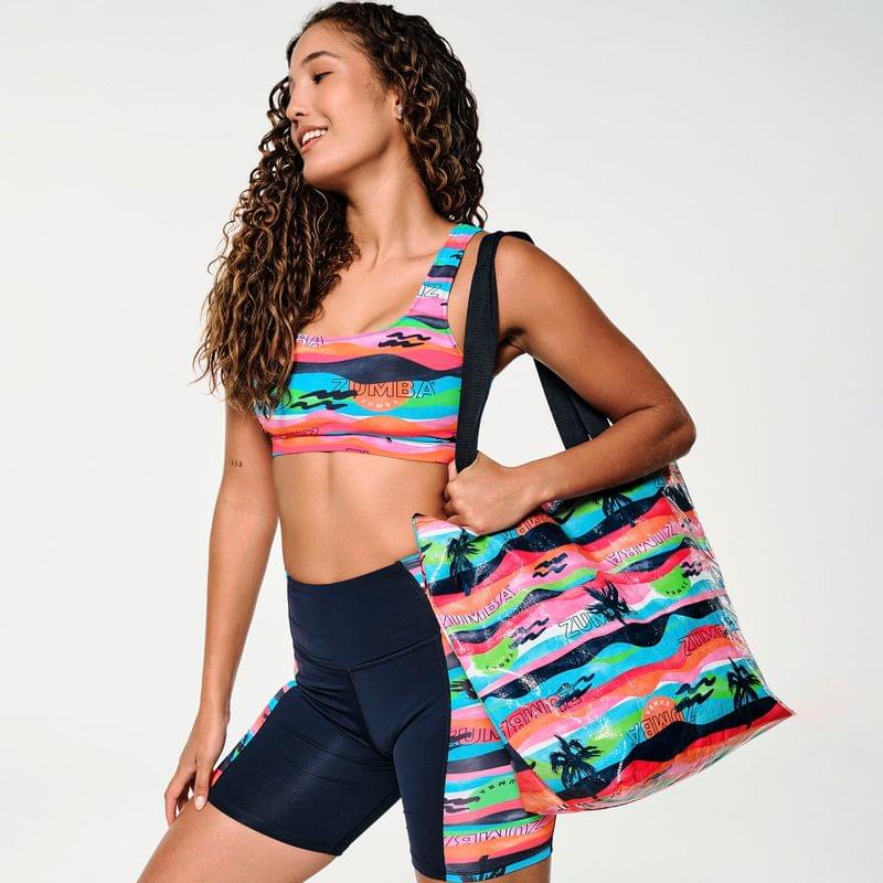 Zumba Sun And Swim Tote Bag