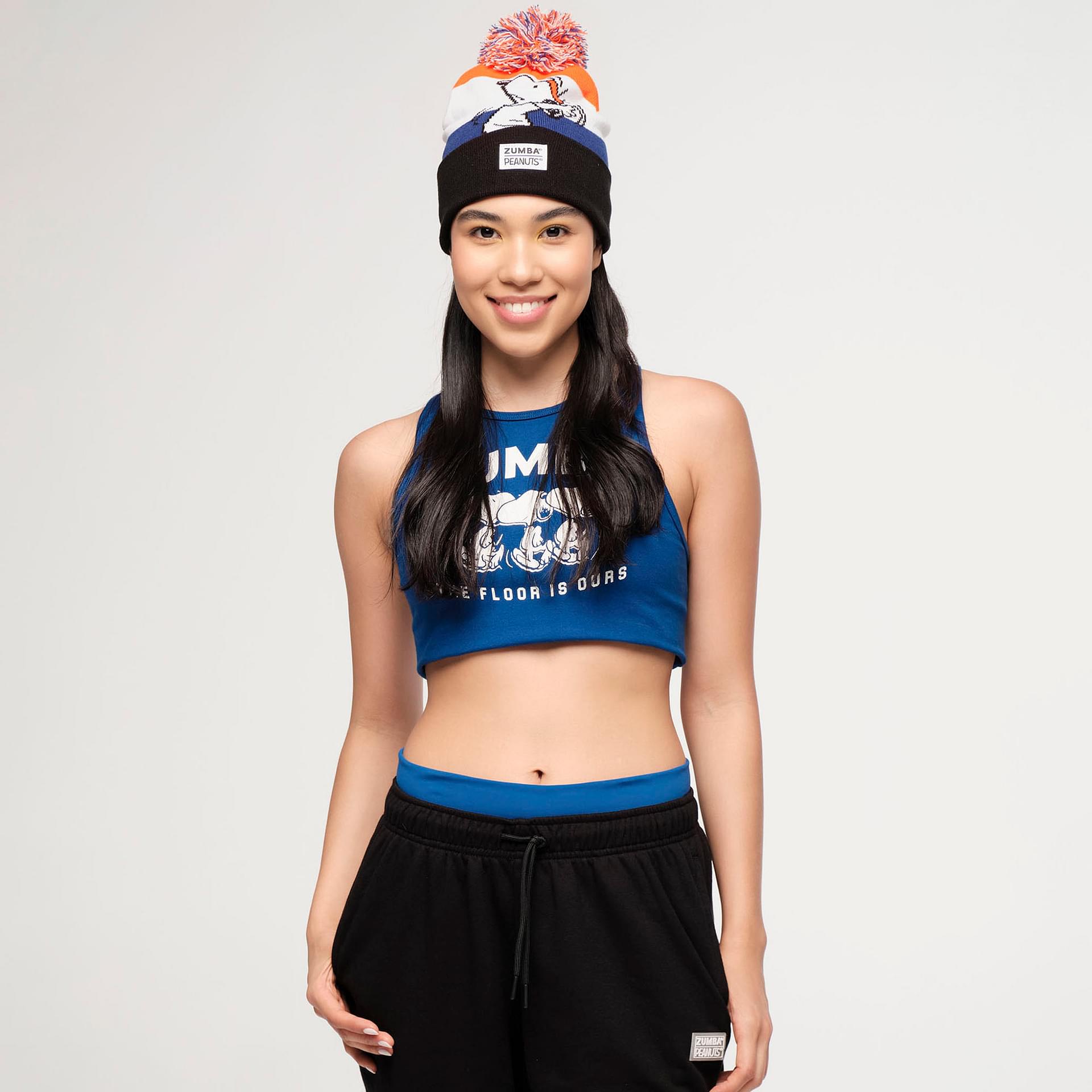 新作♪ズンバ Zumba X Peanuts Pom Pom Beanie ニット帽 Zumba X Peanuts Pom Pom Beanie – ZWear Boston