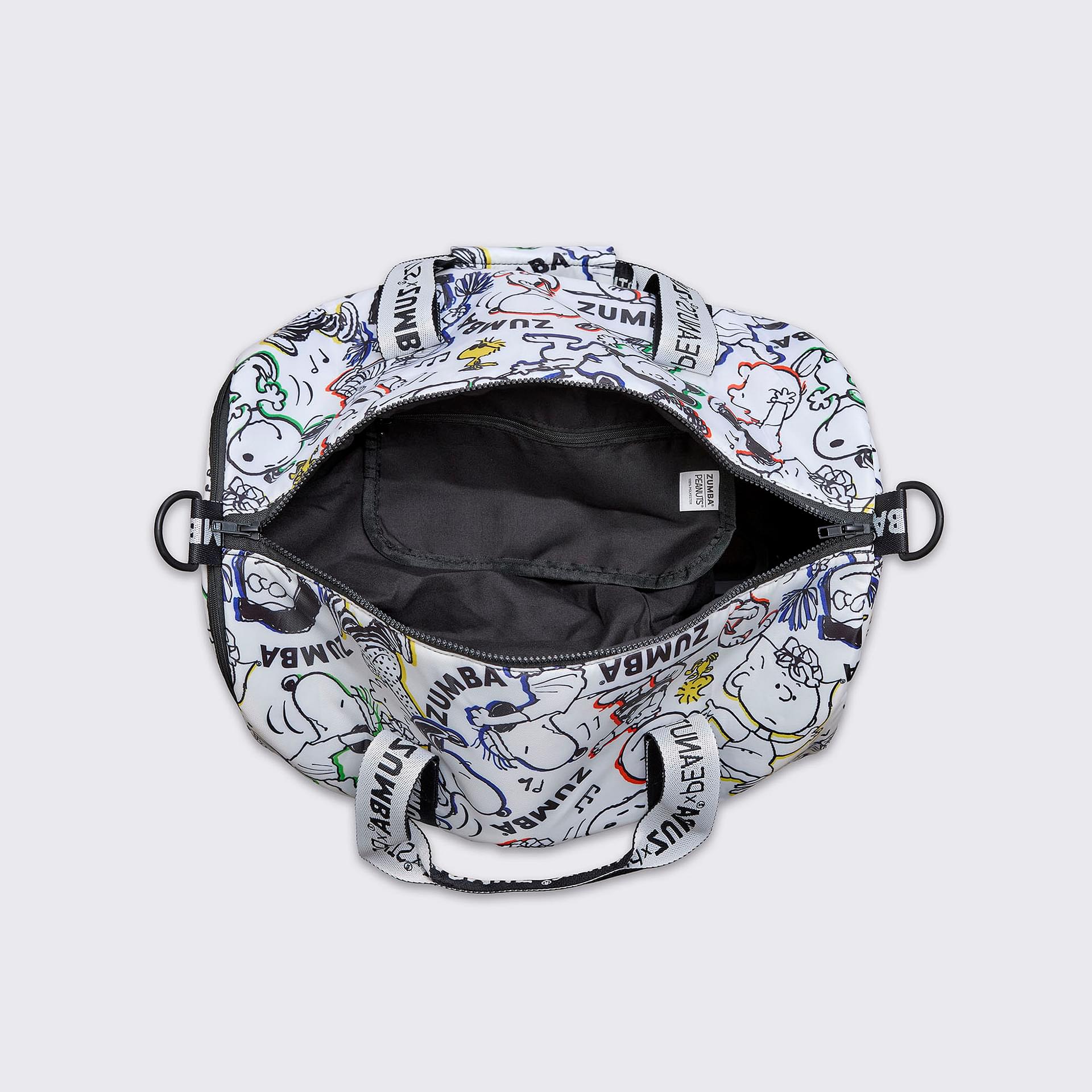 Inspire Your Journey with the Zumba Peanuts Duffle Bag - Stylish