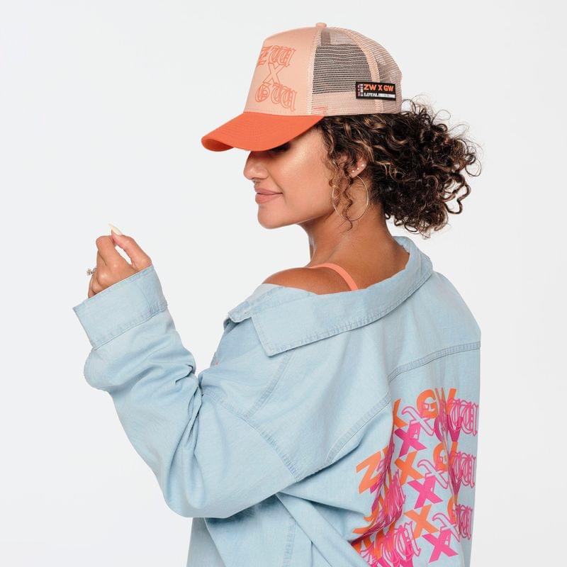 ZW X GW Adjustable Snapback Cap - Wood Dancefloor