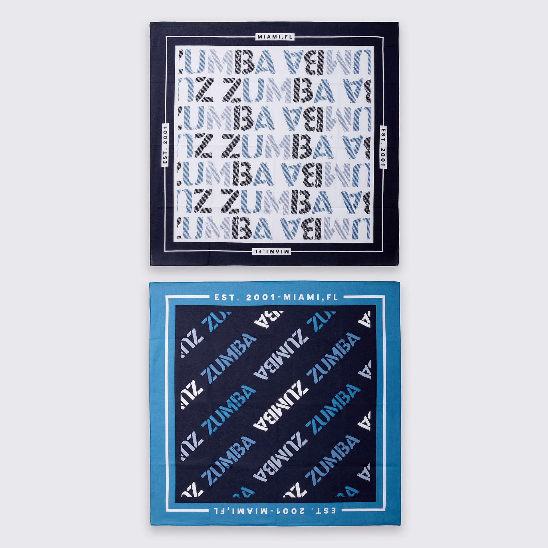 Inspire Your Style with Blue Jean Bandanas 2PK - Unisex