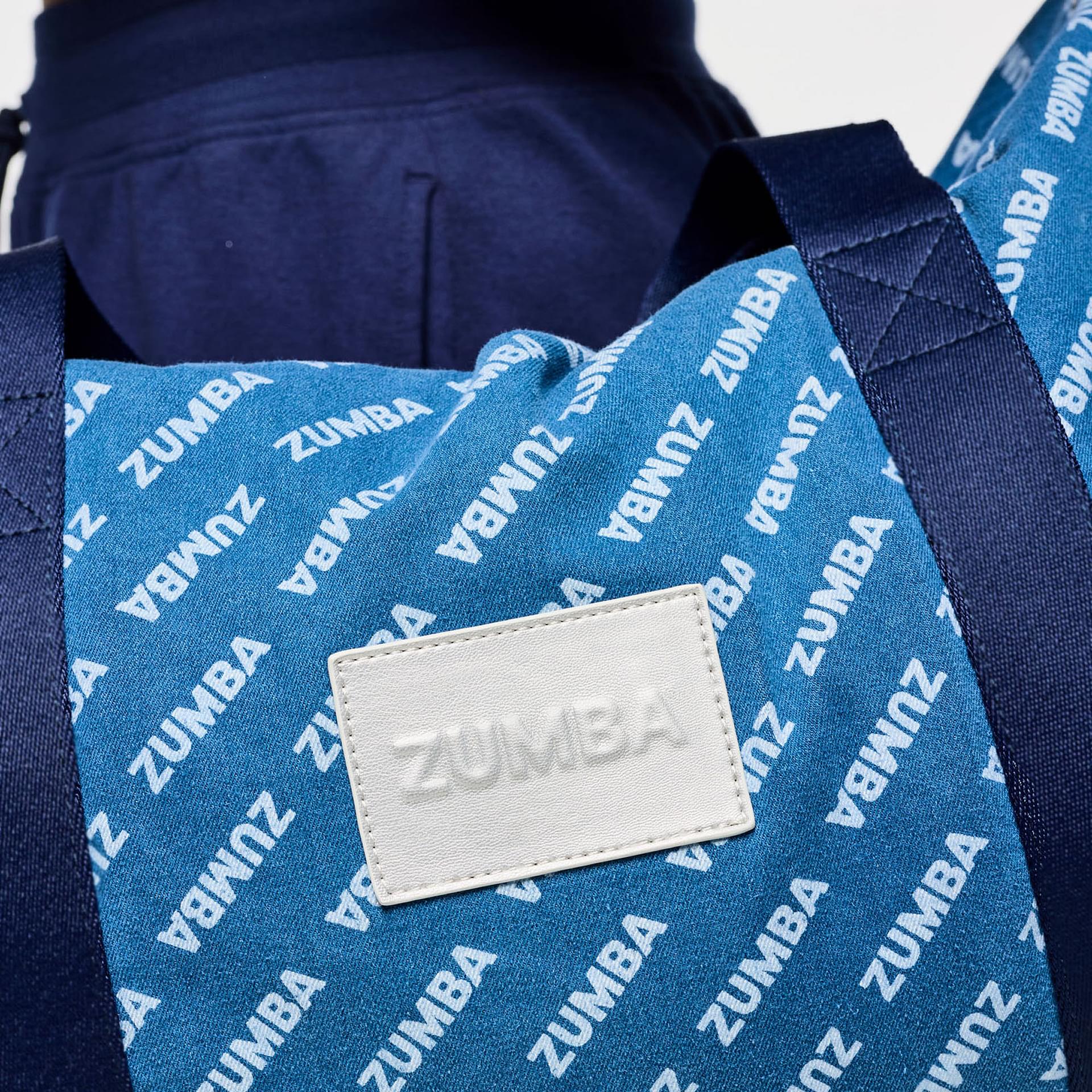 新作♪ズンバ ZUMBA Blue Jean Duffle Bag - Let's Go Indigo Blue Jean Duffle Bag – Zumba Wear | STRONG iD