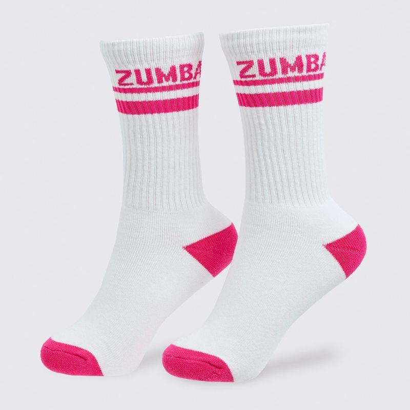 Zumba Core Plush High Socks - Bold Black