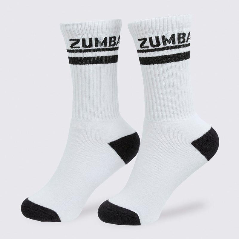 Zumba Core Plush High Socks - Bold Black